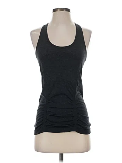 Pre-owned Athleta Tank Top Black Halter Neckline Tops
