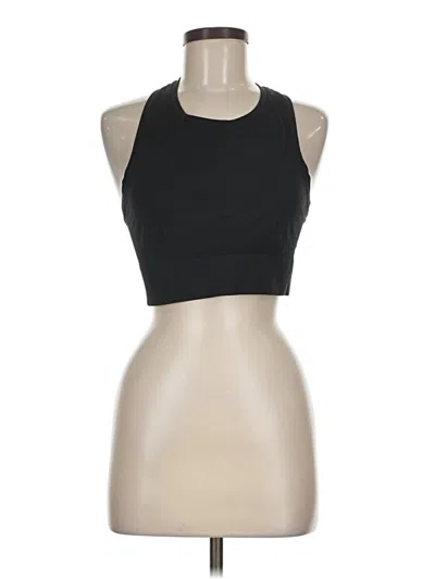 Pre-owned Athleta Tank Top Black Halter Neckline Tops