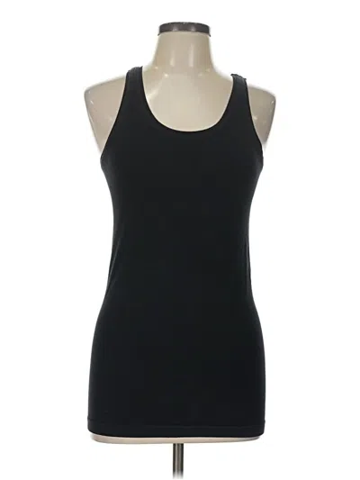 Pre-owned Athleta Tank Top Black Halter Neckline Tops