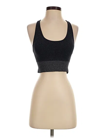 Pre-owned Athleta Tank Top Black Halter Neckline Tops