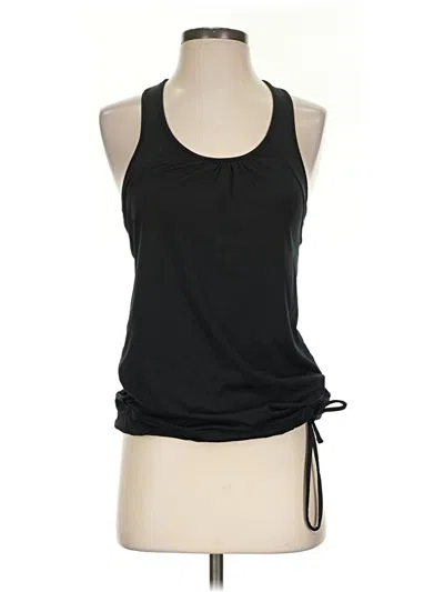 Pre-owned Athleta Tank Top Black Halter Neckline Tops
