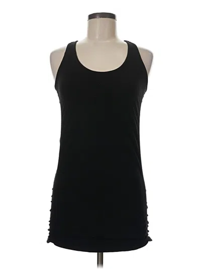 Pre-owned Athleta Tank Top Black Halter Neckline Tops