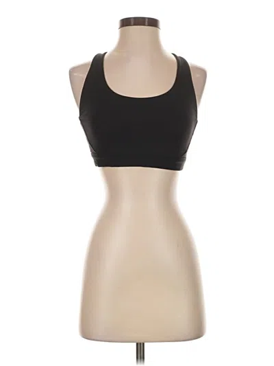 Pre-owned Athleta Tank Top Black Halter Neckline Tops