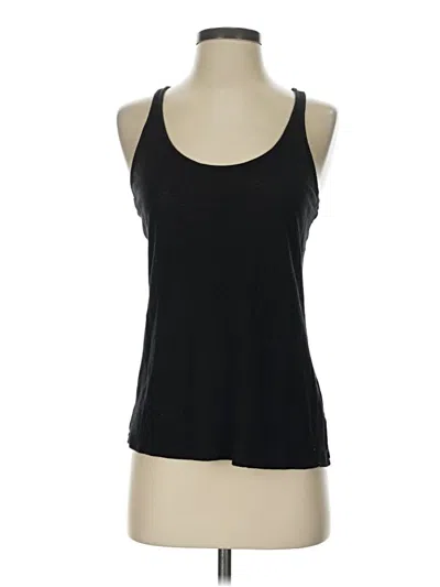 Pre-owned Athleta Tank Top Black Halter Neckline Tops