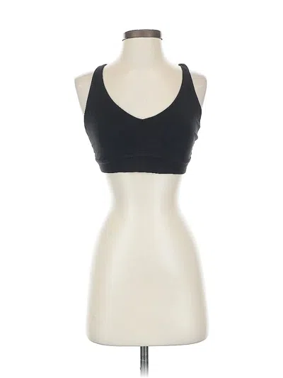 Pre-owned Athleta Tank Top Black Strapless Neckline Tops
