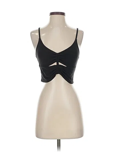 Pre-owned Athleta Tank Top Black Strapless Neckline Tops