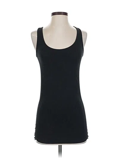 Pre-owned Athleta Tank Top Black Strapless Neckline Tops