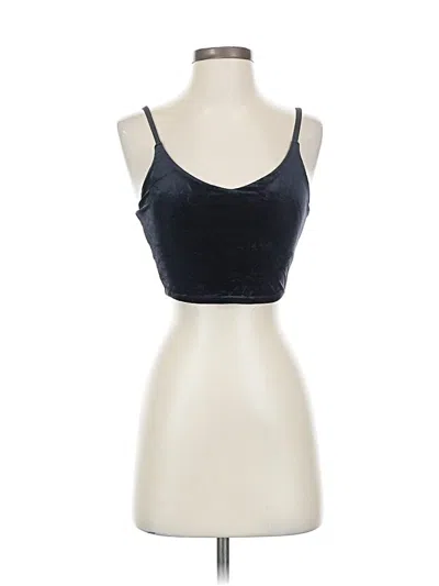 Pre-owned Athleta Tank Top Black Strapless Neckline Tops