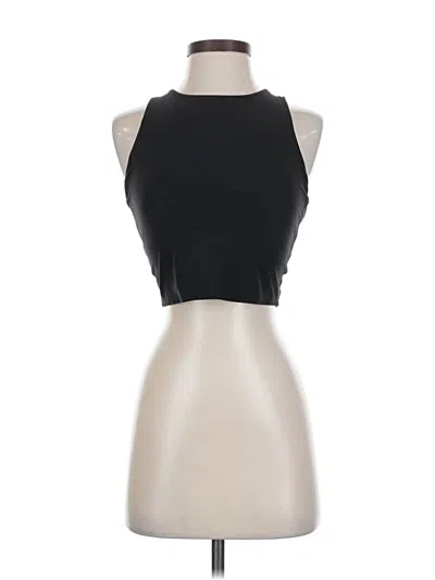 Pre-owned Athleta Tank Top Black Strapless Neckline Tops