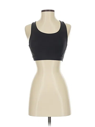 Pre-owned Athleta Tank Top Black Strapless Neckline Tops