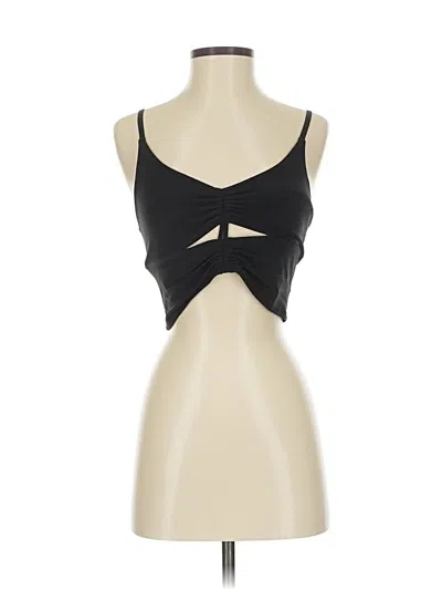 Pre-owned Athleta Tank Top Black Strapless Neckline Tops
