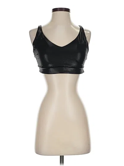 Pre-owned Athleta Tank Top Black Strapless Neckline Tops