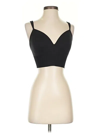Pre-owned Athleta Tank Top Black Strapless Neckline Tops