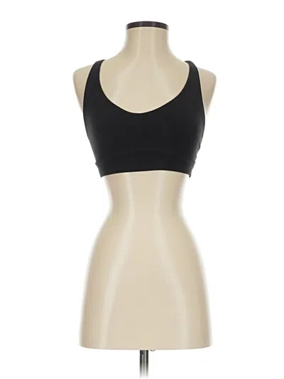 Pre-owned Athleta Tank Top Black Strapless Neckline Tops