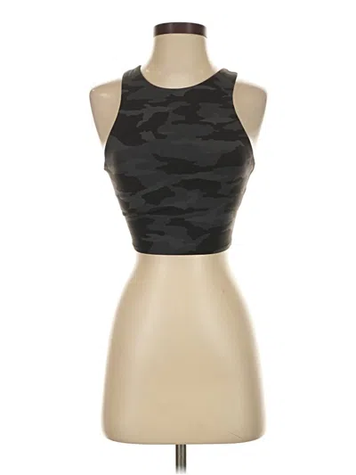 Pre-owned Athleta Tank Top Black Strapless Neckline Tops