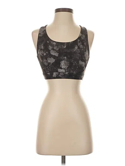 Pre-owned Athleta Tank Top Black Strapless Neckline Tops