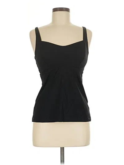 Pre-owned Athleta Tank Top Black Strapless Neckline Tops