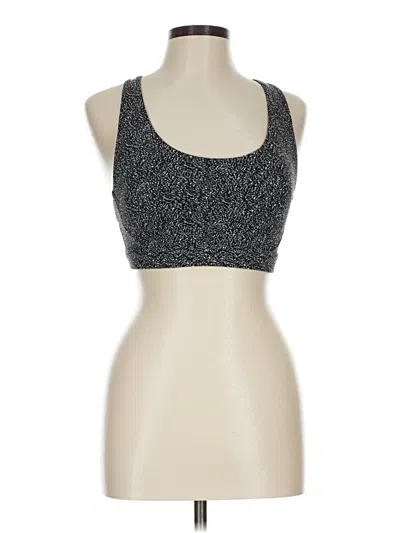 Pre-owned Athleta Tank Top Black Strapless Neckline Tops