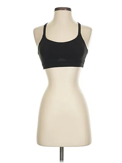 Pre-owned Athleta Tank Top Black Strapless Neckline Tops