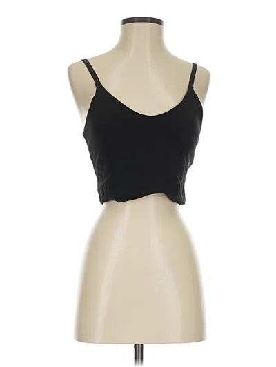 Pre-owned Athleta Tank Top Black Strapless Neckline Tops