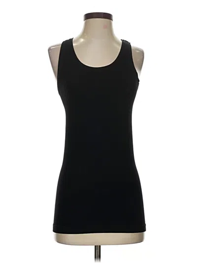 Pre-owned Athleta Tank Top Black Strapless Neckline Tops