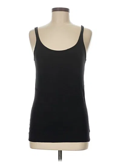 Pre-owned Athleta Tank Top Black Strapless Neckline Tops