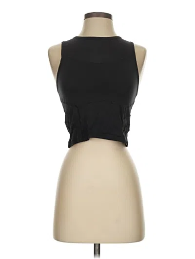 Pre-owned Athleta Tank Top Black Strapless Neckline Tops