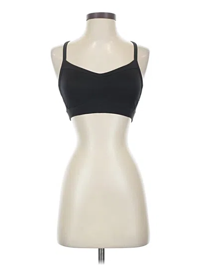 Pre-owned Athleta Tank Top Black Strapless Neckline Tops