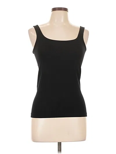 Pre-owned Athleta Tank Top Black Strapless Neckline Tops