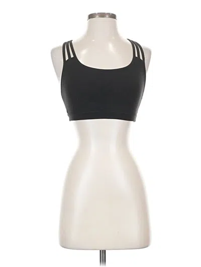 Pre-owned Athleta Tank Top Black Strapless Neckline Tops