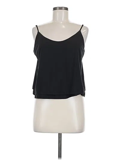 Pre-owned Athleta Tank Top Black Strapless Neckline Tops
