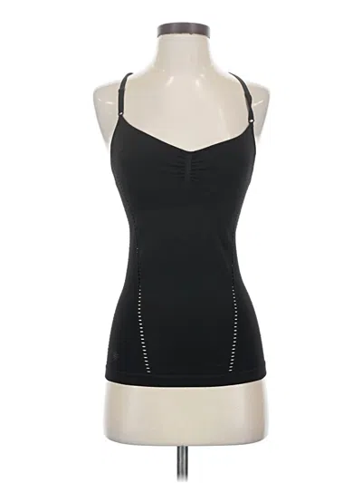 Pre-owned Athleta Tank Top Black Strapless Neckline Tops