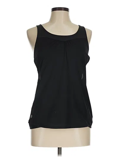Pre-owned Athleta Tank Top Black Strapless Neckline Tops