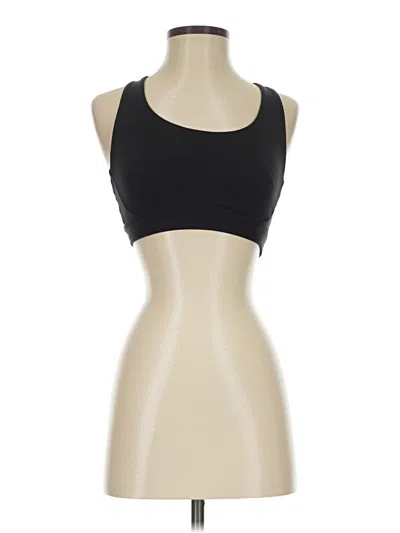 Pre-owned Athleta Tank Top Black Strapless Neckline Tops