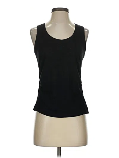 Pre-owned Athleta Tank Top Black Strapless Neckline Tops