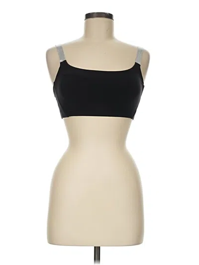 Pre-owned Athleta Tank Top Black Strapless Neckline Tops