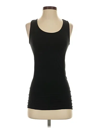 Pre-owned Athleta Tank Top Black Strapless Neckline Tops