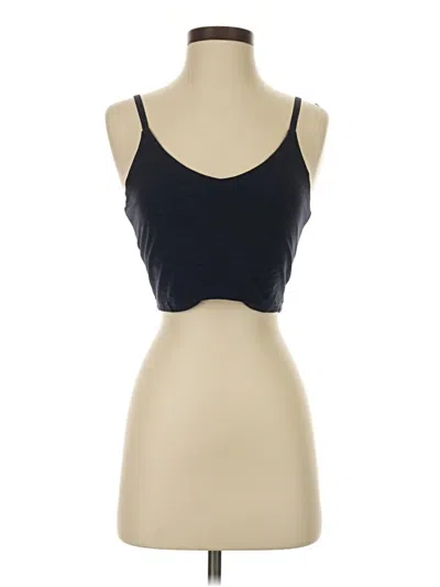 Pre-owned Athleta Tank Top Black Strapless Neckline Tops
