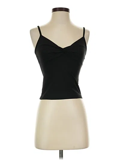 Pre-owned Athleta Tank Top Black Strapless Neckline Tops