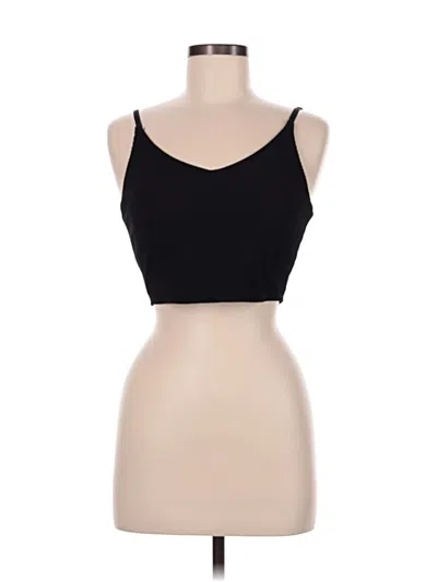 Pre-owned Athleta Tank Top Black Strapless Neckline Tops