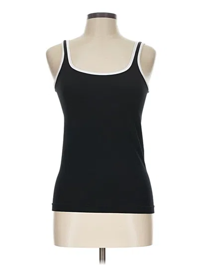 Pre-owned Athleta Tank Top Black Strapless Neckline Tops
