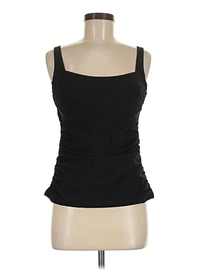 Pre-owned Athleta Tank Top Black Strapless Neckline Tops