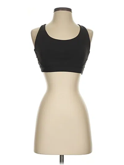 Pre-owned Athleta Tank Top Black Strapless Neckline Tops