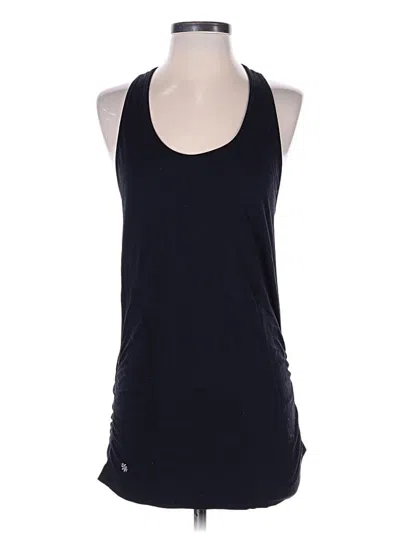 Pre-owned Athleta Tank Top Blue Halter Neckline Tops