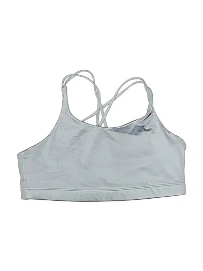 Pre-owned Athleta Kids' Tank Top Blue Halter Neckline Tops