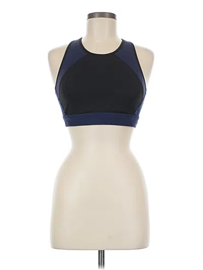 Pre-owned Athleta Tank Top Blue Halter Neckline Tops