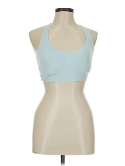 Pre-owned Athleta Tank Top Blue Halter Neckline Tops