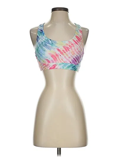 Pre-owned Athleta Tank Top Blue Halter Neckline Tops