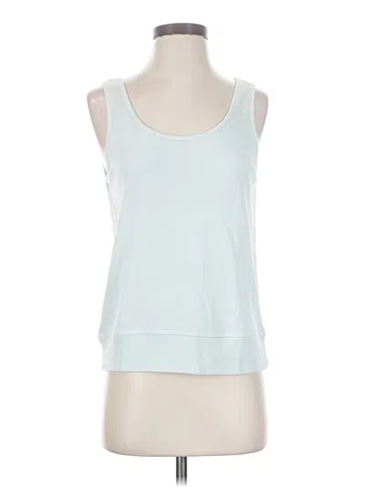 Pre-owned Athleta Tank Top Blue Halter Neckline Tops