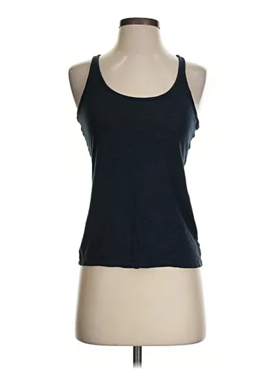 Pre-owned Athleta Tank Top Blue Halter Neckline Tops